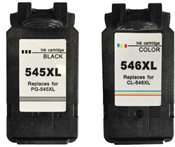 PG-545 XL | CL-546 XL | 2 Pack | Huismerk | Cartridges voor Canon