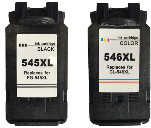 PG-545 XL | CL-546 XL | 2 Pack | Huismerk | Cartridges voor Canon