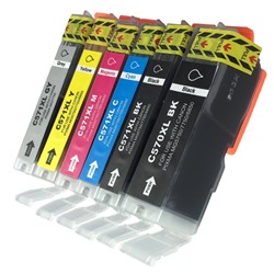 PGI-570 XL | CLI-571 XL | 6 Pack | Huismerk | Cartridges voor Canon