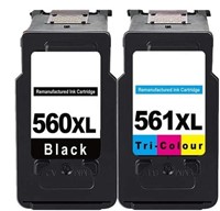 PG-560 XL | CL-561 XL | 2 Pack | Huismerk Cartridges voor Canon