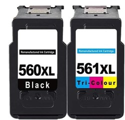 PG-560 XL | CL-561 XL | 2 Pack | Huismerk Cartridges voor Canon