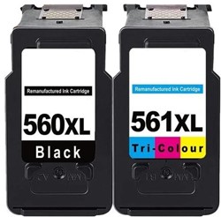 PG-560 XL | CL-561 XL | 2 Pack | Huismerk Cartridges voor Canon