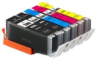 PGI-580 XXL | CLI-581 XXL | 5 Pack | Huismerk | Cartridges voor Canon