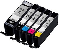 PGI-570 XL | CLI-571 XL | 5 Pack | Huismerk | Cartridges voor Canon