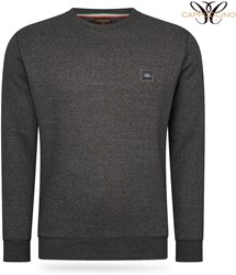 Prato Fleece Sweater Roundneck Charcoal