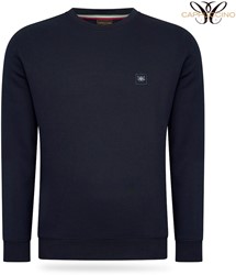 Prato Fleece Sweater Roundneck Navy