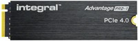 Integral | SSD | Intern | 4 TB | PCie | NVMe | M.2 | Advantage Pro-1 Series | 22 x 80 mm | Gen 4x4 | Lezen 7400 MB/s | Schrijven 6700 MB/s
