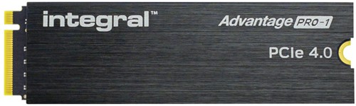Integral | SSD | Intern | 1 TB | PCie | NVMe | M.2 | Advantage Pro-1 Series | 22 x 80 mm | Gen 4x4 | Lezen 7400 MB/s | Schrijven 5500 MB/s