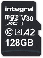 Integral | MicroSDXC | 128 GB | Professional +
