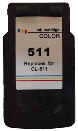 CL-511 | 1x Kleur | Huismerk | Cartridges voor Canon