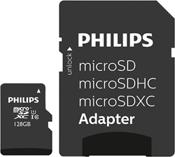 Philips | MicroSDXC | 128 GB | Class | 10