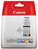 CLI-571 | 4 Pack | Origineel | Cartridges voor Canon