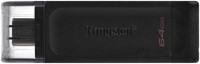 Kingston | USB Stick | 64 GB | USB-C 3.2 Gen-1 | DataTraveler 70 | Zwart-2