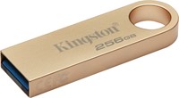 Kingston | USB Stick | 256 GB | USB 3.2 Gen-1 | DataTraveler SE9 G3 | 220R/100W | Metal | Gold-3