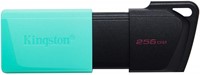 Kingston | USB Stick | 256 GB | USB 3.2 Gen-1 | DataTravler Exodia M | Slider | Zwart-Groen-2
