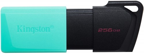 Kingston | USB Stick | 256 GB | USB 3.2 Gen-1 | DataTravler Exodia M | Slider | Zwart-Groen-2