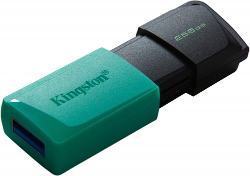 Kingston | USB Stick | 256 GB | USB 3.2 Gen-1 | DataTravler Exodia M | Slider | Zwart-Groen-3