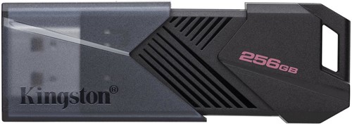 Kingston | USB Stick | 256 GB | USB 3.2 Gen-1 | DataTravler Exodia | Onyx | Slider | Zwart-2