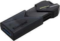 Kingston | USB Stick | 256 GB | USB 3.2 Gen-1 | DataTravler Exodia | Onyx | Slider | Zwart-3