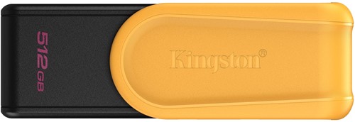 Kingston | USB Stick | 512 GB | USB 3.2 Gen-1 | DataTravler Exodia S | Zwart-Geel-3