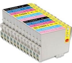 T048 | 12 Pack | Huismerk | Cartridges voor Epson