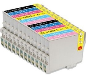T048 | 12 Pack | Huismerk | Cartridges voor Epson