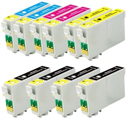 T044 | 10 Pack | Huismerk | Cartridges voor Epson