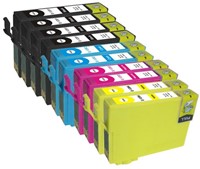 T128 | 10 Pack | Huismerk | Cartridges voor Epson