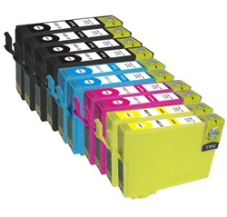 T128 | 10 Pack | Huismerk | Cartridges voor Epson