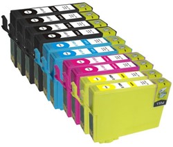 T129 | 10 Pack | Huismerk | Cartridges voor Epson