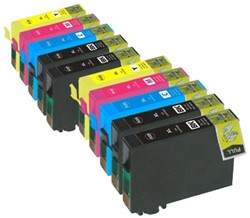 16 XL | 10 Pack | Huismerk | Cartridges voor Epson