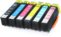 24 XL | 6 Pack | Huismerk | Cartridges voor Epson