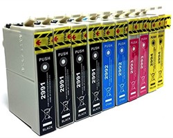 29 XL | 10 Pack | Huismerk | Cartridges voor Epson
