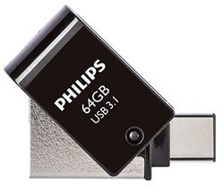 Philips | USB Stick | 64 GB | USB 3.1 | USB-C | 2-in-1 | OTG
