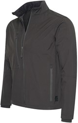 Genova Soft shell Full zip Black
