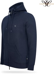 Pescara Full zip Fleece Hoody Navy