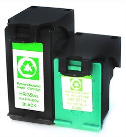 350 XL | 351 XL | 2 Pack | Huismerk | Cartridges voor HP
