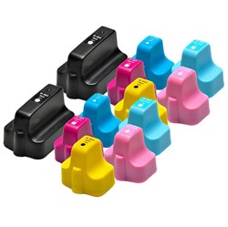 363 XL | 12 Pack | Huismerk | Cartridges voor HP