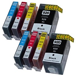 920 XL | 8 Pack | Huismerk | Cartridges voor HP