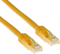 ACT | Netwerkkabel | UTP | CAT6 | 1 m | Geel