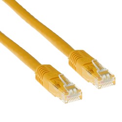ACT | Netwerkkabel | UTP | CAT6 | 1,5 m | Geel