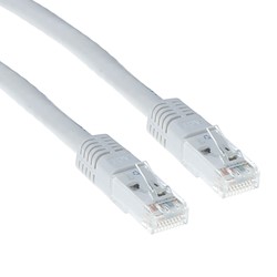 ACT | Netwerkkabel | UTP | CAT6 | 2 m | Wit
