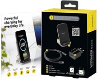 Intenso | Oplader | Draadloos | Qi Lader | 15 Watt | BSA2-3