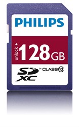 Philips | SDXC | 128 GB | Class 10