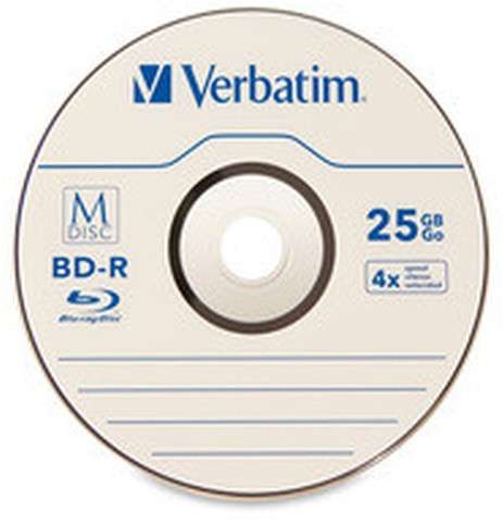Verbatim | BD-R | M-DISC | 25 GB | 25 Stuks-3
