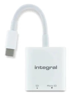 Integral | Kaartlezer | MicroSD | SD | USB-C