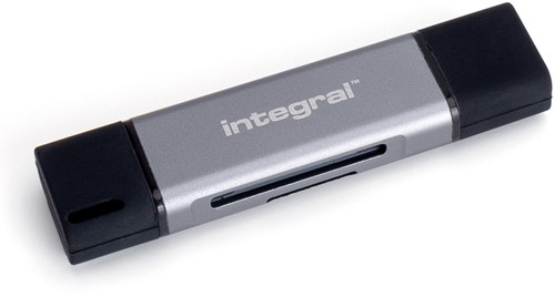Integral | Kaartlezer | MicroSD | SD | USB 3.1 | USB-C en USB-A-2