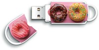 Integral | USB Stick | 128 GB | USB 3.0 | Lezen 30 MB/s | Schrijven | 7 MB/s | Expression | Donut