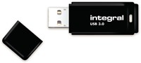 Integral | USB Stick | 512 GB | USB 3.2 | Lezen 30 MB/s | Schrijven 5 MB/s | Zwart