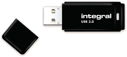 Integral | USB Stick | 512 GB | USB 3.2 | Lezen 30 MB/s | Schrijven 5 MB/s | Zwart
